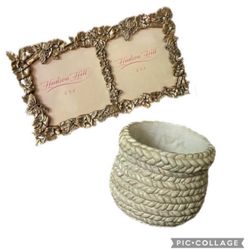 Picture Frame & Candle Holder 
