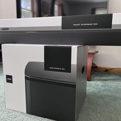 bose bass module 700 and soundbar 900