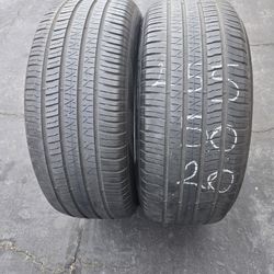 2. Tires. 255. 50. 20.  Pirrelli 