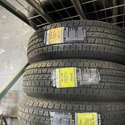 225/75/15 Trailer Tires New Mounted And Balanced