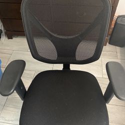 Desk Rolling Chair Black 