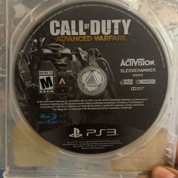 Advanced Warfare PS3 Disc 