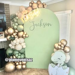 Baby Shower Backdrop 