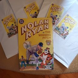 DC Comic Book Nolan Ryan - The Winning Pitch