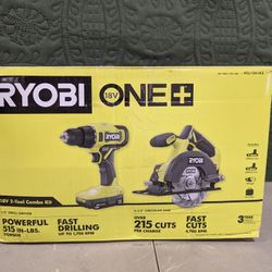 Ryobi 18V 2-Tool Combo Kit 