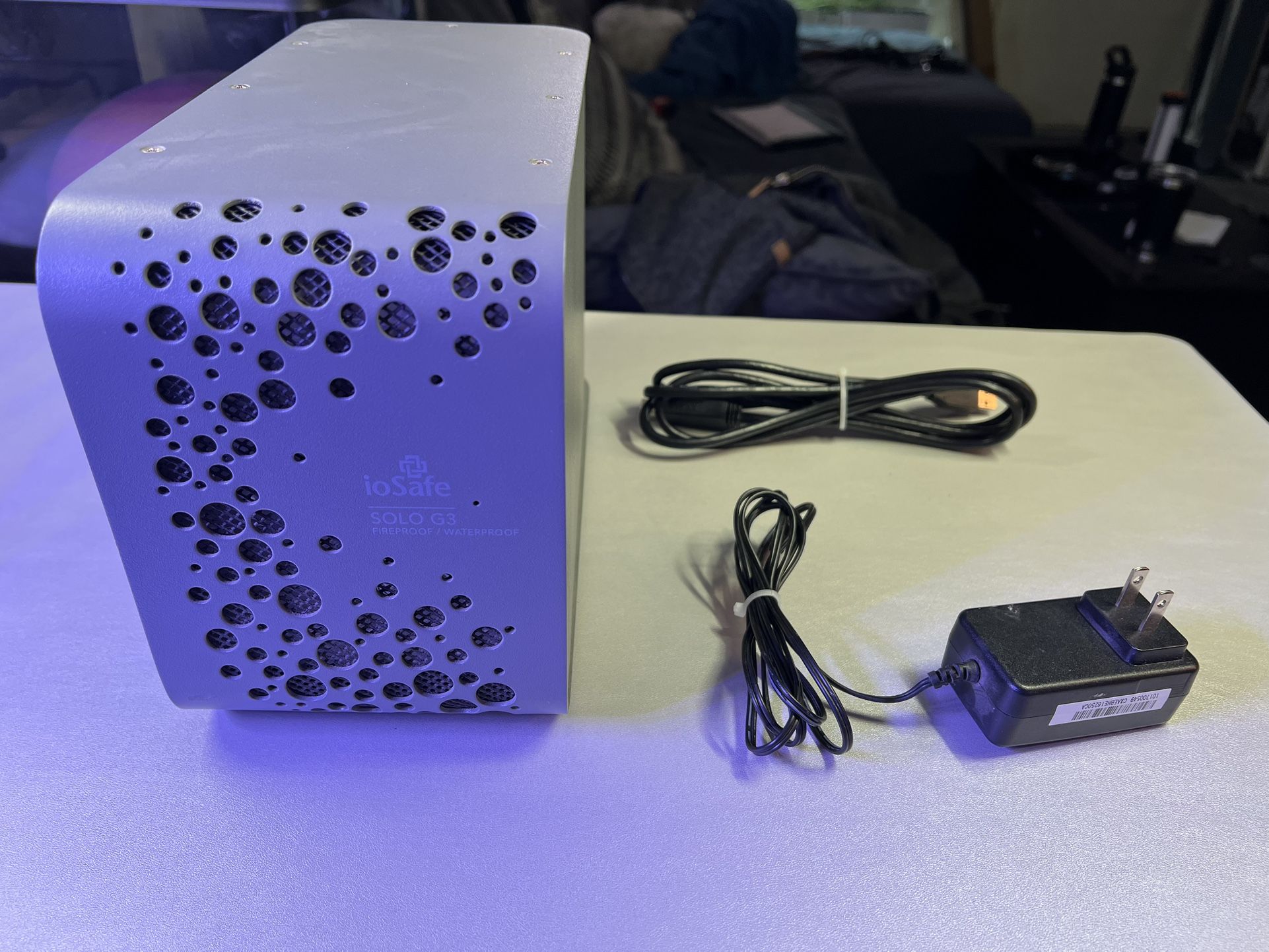 ioSafe SOLO G3 Desktop External Storage 2TB HDD Fireproof/ Waterproof, SK2TB