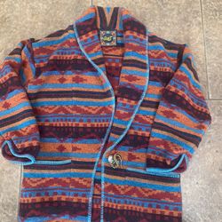 Vintage 80s Circle T Southwestern Blazer Jacket Size M 
