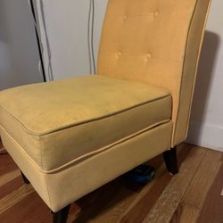 Armless Slipper Chair