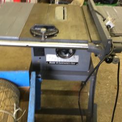 Equipment Table Saw