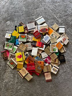 100 Vintage Matchbooks Lot Hotels Casinos Restaurants Advertising