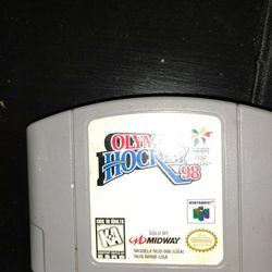 Olympic Hockey 98 Nintendo 64