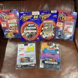 Jeff Gordon Die cast Cars And Figure 