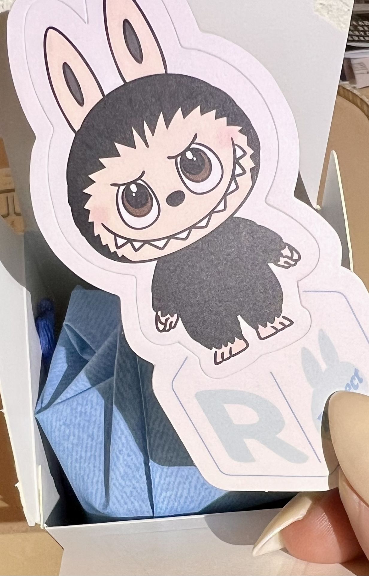 LETTER R BLACK Labubu THE MONSTERS Pin for Love Series ✅IN STOCK ✅ POP MART