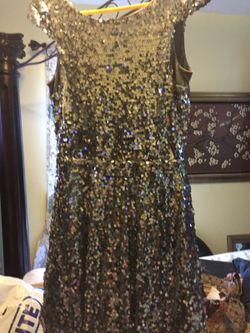 Beautiful silver dress
