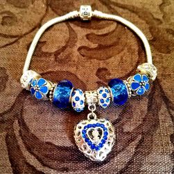 HANDMADE EUROPEAN STYLE MURANO GLASS BRACELET