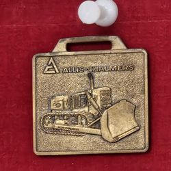 AC ALLIS CHALMERS HD21 Dozer Bulldozer Advertising Promo Watch Fob Construction