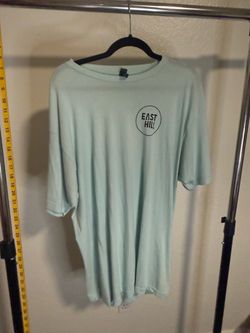 East Hill Mint Green Oversized T-Shirt – Size XXL