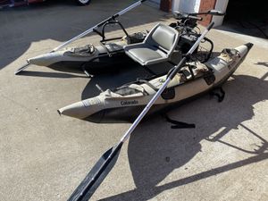 Photo Inflatable Pontoon Fishing Boat