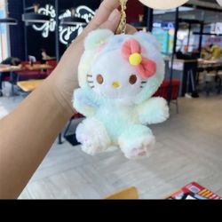Hello Kitty Kuromi Keychain