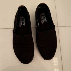 Skechers Bobs from Breeze Memory Foam Black Espadrilles