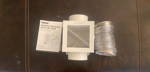 Dryer Duct Lint Trap