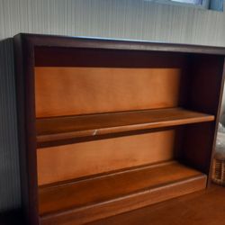 Small wooden bookshelf