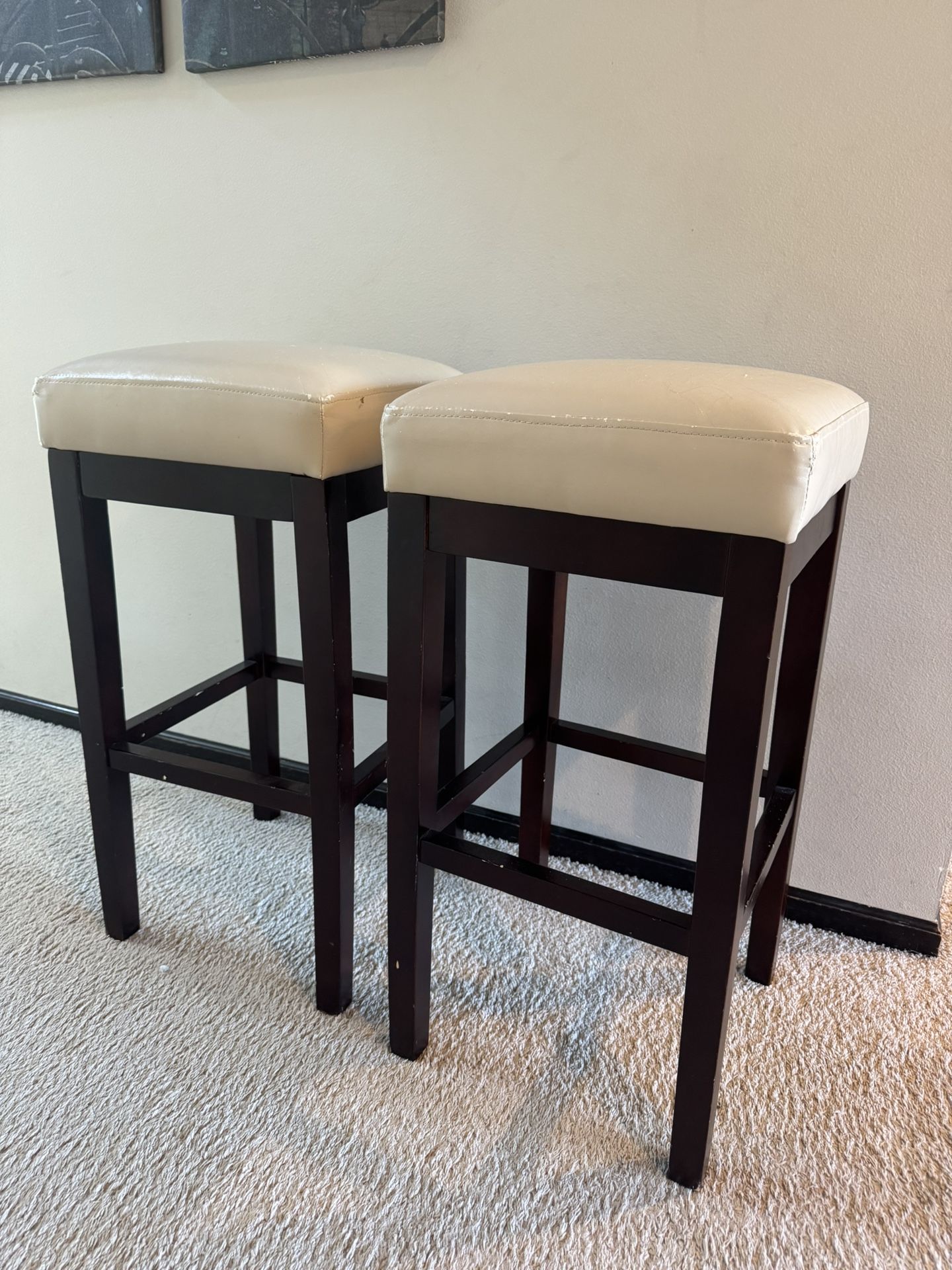 Two Pier 1 Bar Stools