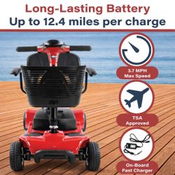 Adult electric scooter.