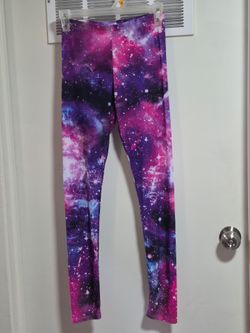 Galaxy leggings sz S-M