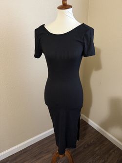 Woman’s Black Dress M But Runs Small