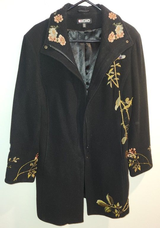 ジャケット・アウター ameri vintage SHADOW FLOWER WOOL COAT ameri UND SHADOW FLOWER WOOL COAT - メルカリ