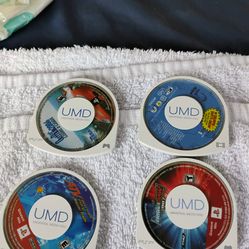 PSP GAMES AND MOVIES