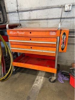 Blue-Point rolling service cart - See pictures for condition