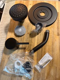 Brand New Moen Align Matte Black Shower Trim Kit (Model T2192EPBL