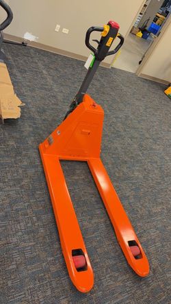 T-1017 3,300 lb Electric Pallet Jack – Compact, Turtle Mode, 48" x 27" Forks