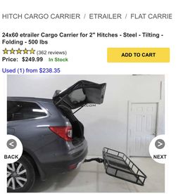 Cargo carrier new in box…