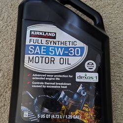 Motor Oil 5 QT 5W-30