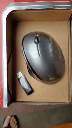 Microsoft wireless keyboard and mouse.