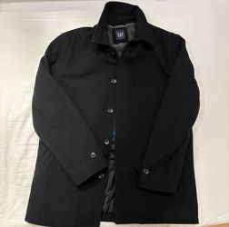 Gap Black Button Up Men’s Jacket Size M
