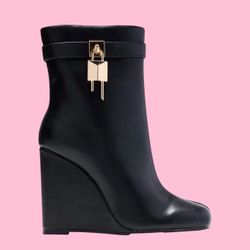 Oliver Tabi Wedge Booties - Black SIZE 6