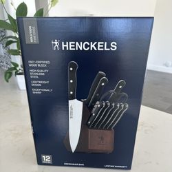 Brand New Never Open Henckels Knife Set