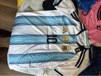 Messi Argentina Jersey World Cup - Large
