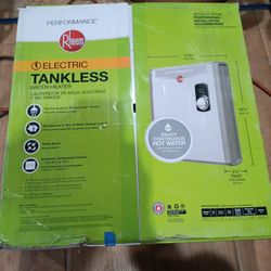 Rheem Electric Tankless Water Heater. (27kw)