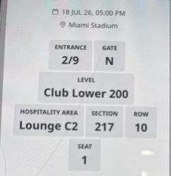 FIFA World Cup VIP tickets  playoffs