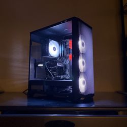Black RGB Gaming PC |Ryzen 5 3600|RTX 3060 Ti|16GB RAM|1TB SSD|