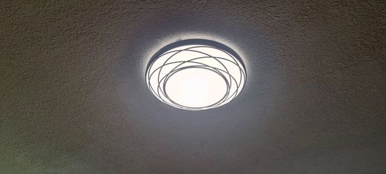Round LED Flush Mount Ceiling Light