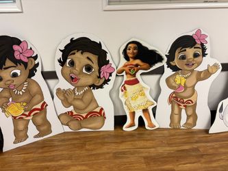 Moana Prop Characters
