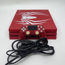 Sony PS4 Pro 1TB Spider-Man Limited Edition Console Gaming System CUH-7115B