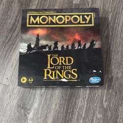 Lord Of The Rings Monopoly