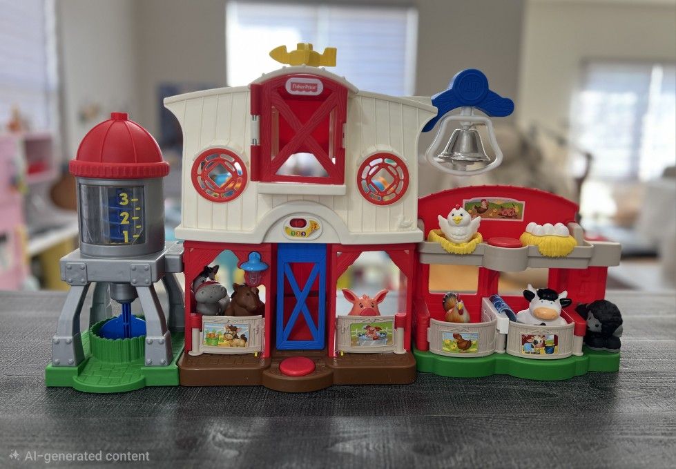 Fisher-Price Little People Farm Playset with Animals